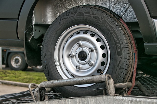 car towing a caravan. caravan towing