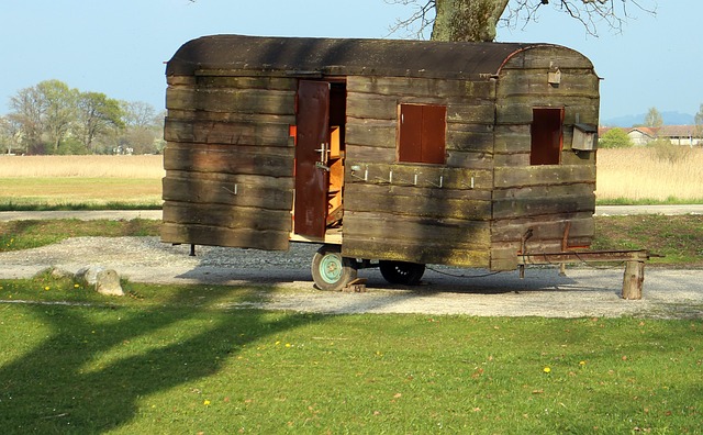 car towing a caravan. caravan towing