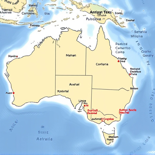 Australian locations