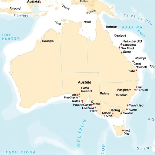 Australian locations