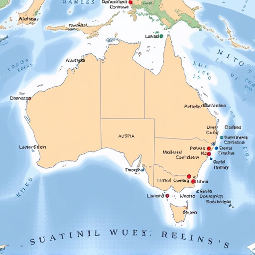 Australian locations