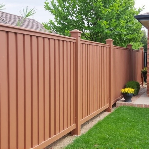 Backyard colorbond fences