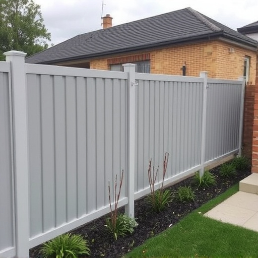 Backyard colorbond fences
