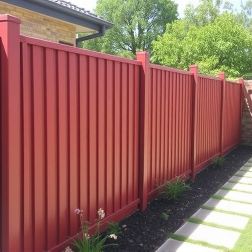 Backyard colorbond fences