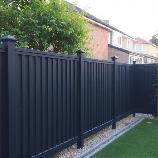 Backyard colorbond fences