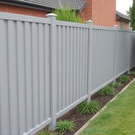 Backyard colorbond fences