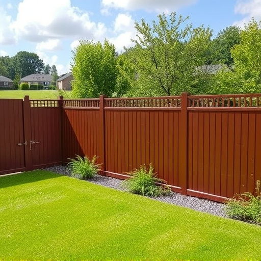 Backyard colorbond fences