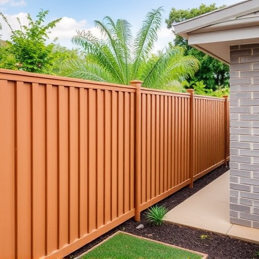 Backyard colorbond fences