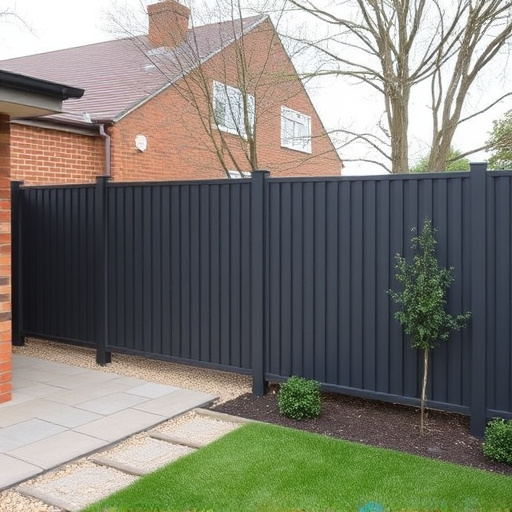 Backyard colorbond fences