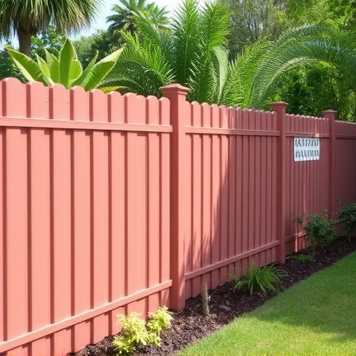 Backyard colorbond fences