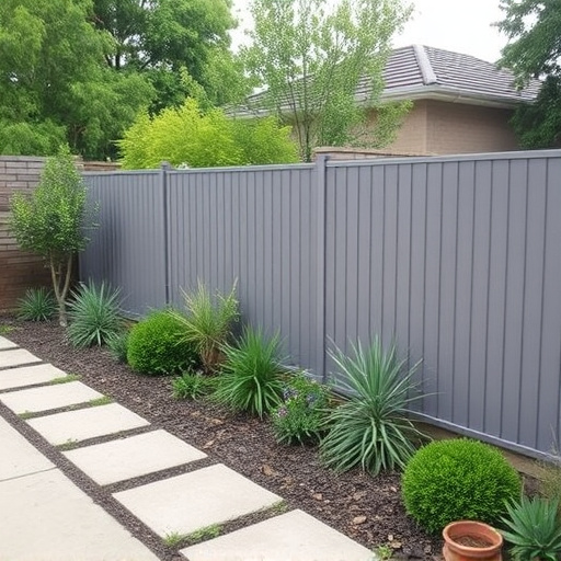 Backyard colorbond fences