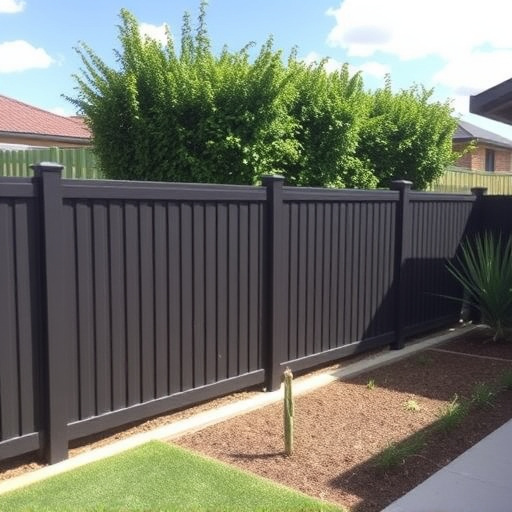 Backyard colorbond fences