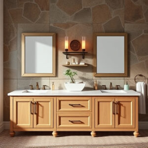 Elevate Your Bath: Luxury Vanities & Mirrors from Jones Plumbing Plus
