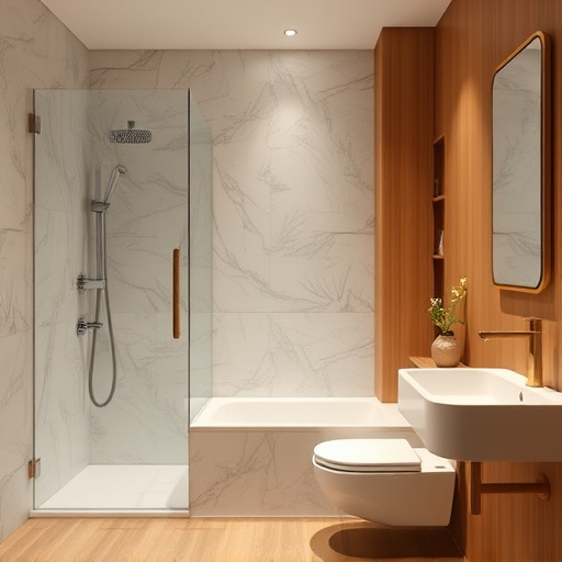 bathroom with shower