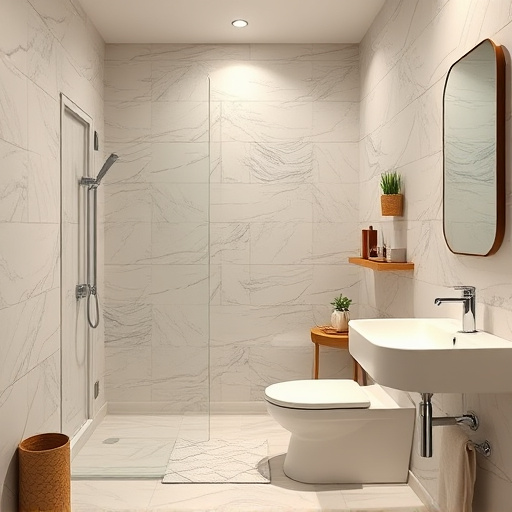 bathroom with shower
