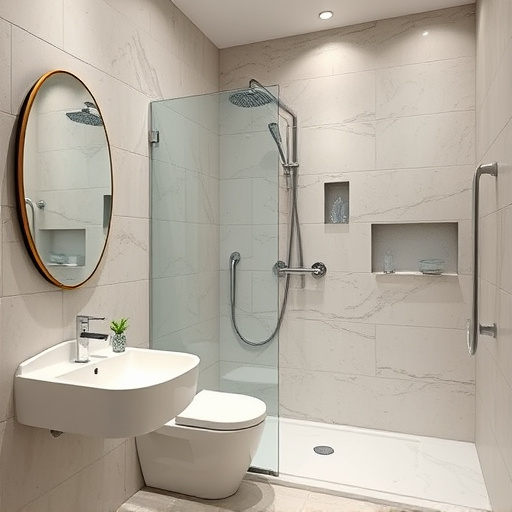 bathroom with shower