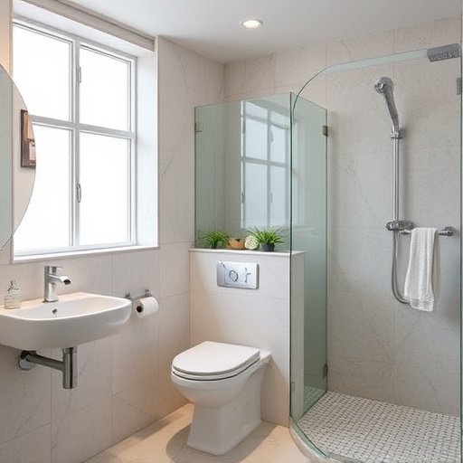 bathrooms and showers
