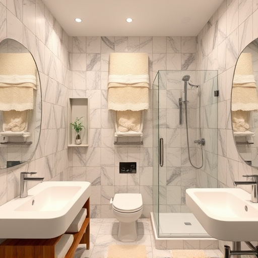 bathrooms and showers