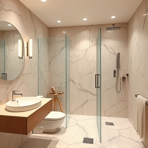 bathrooms and showers