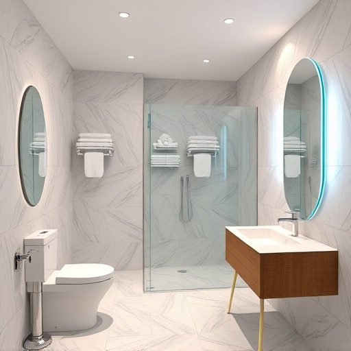 bathrooms and showers