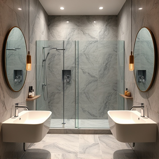 bathrooms and showers