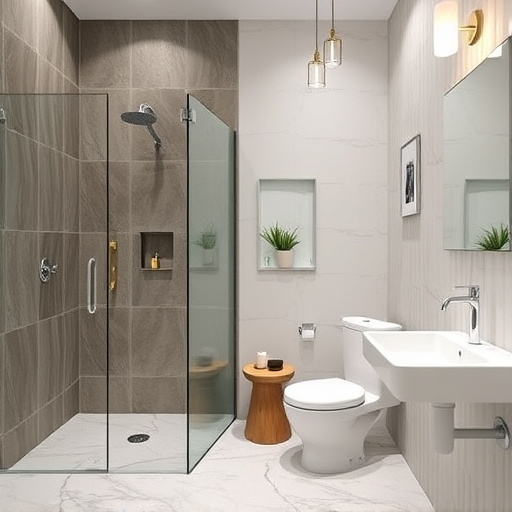 bathrooms and showers