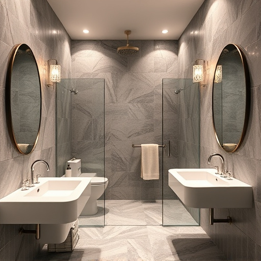 bathrooms and showers