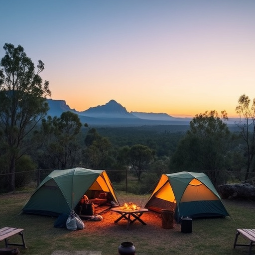 Camping in Australia
