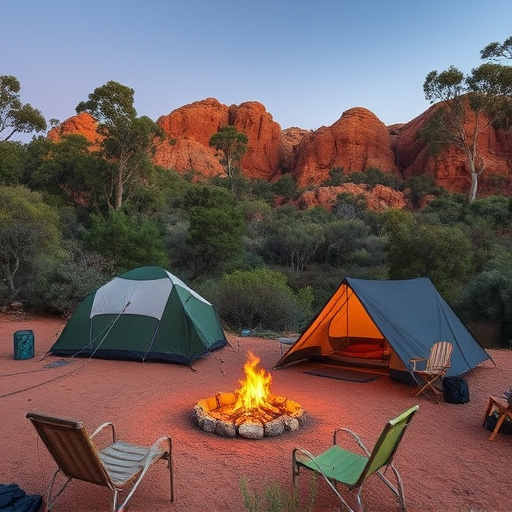 Camping in Australia