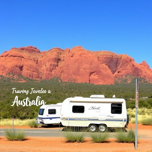 caravans traveling Australia