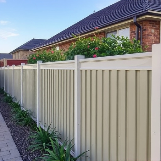 colorbond fencing