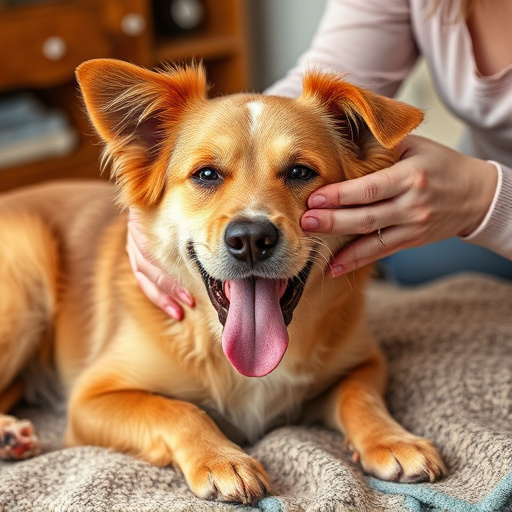 dog pampering
