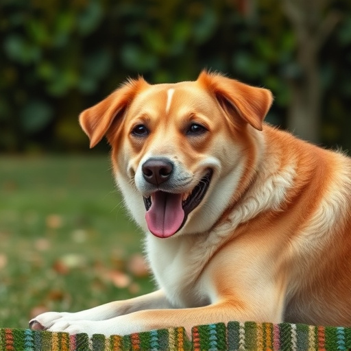 dog petting