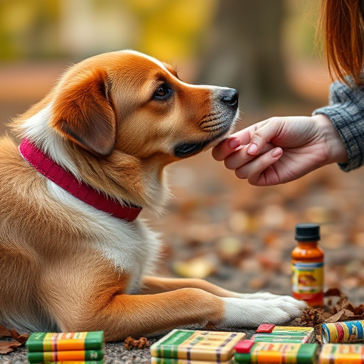 dog petting