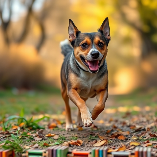 dog running