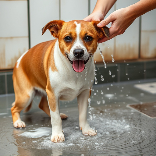 dog washing