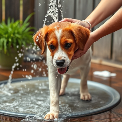dog washing