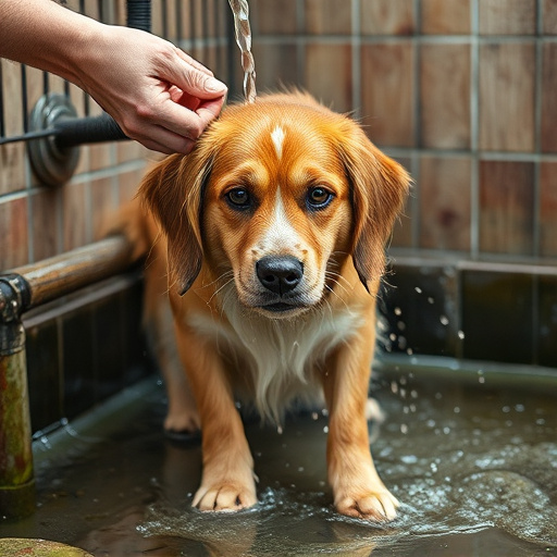 dog washing