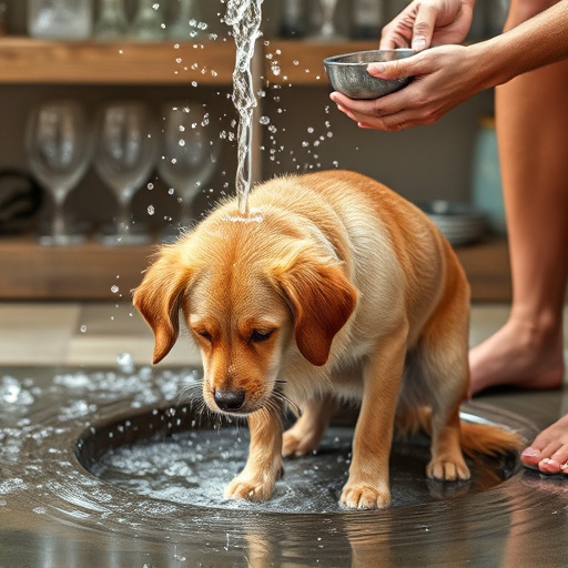 dog washing