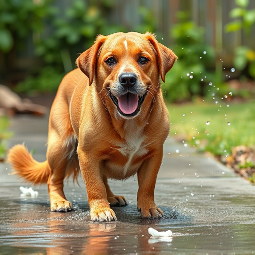 dog washing