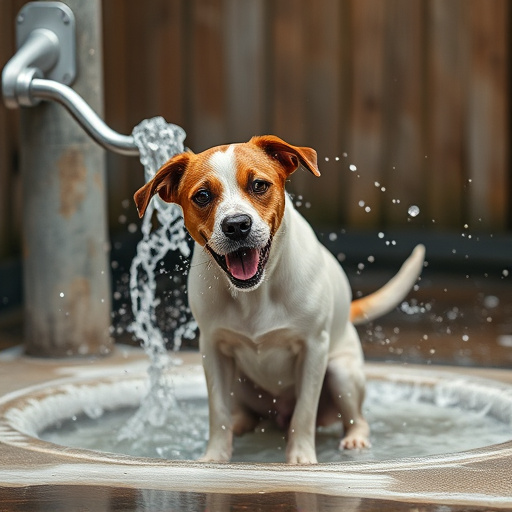 dog washing