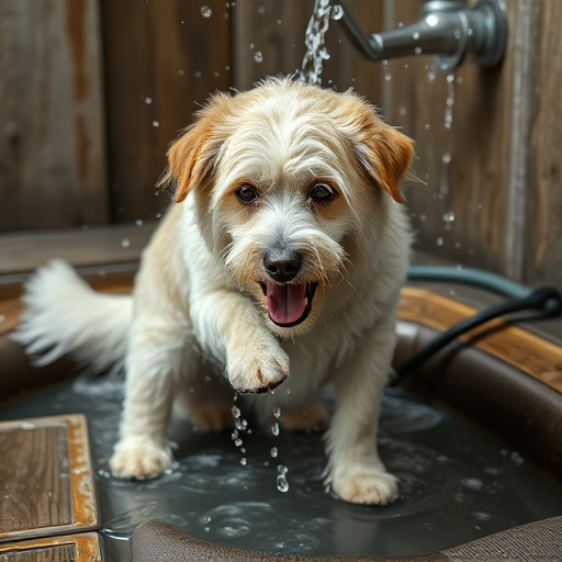 dog washing