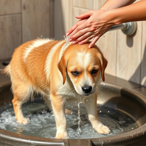 dog washing