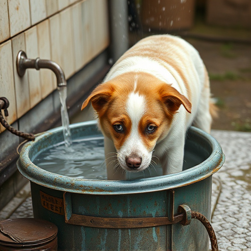 dog washing