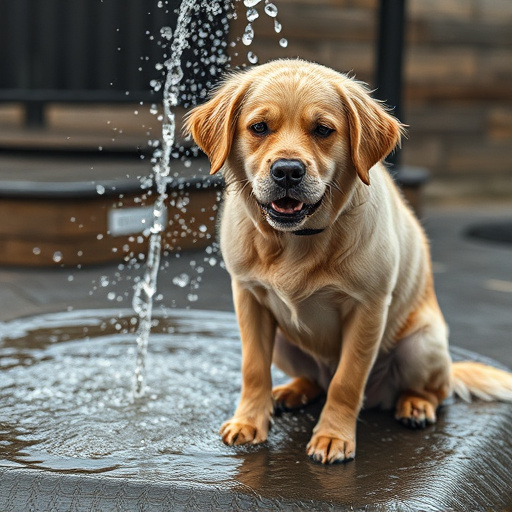 dog washing