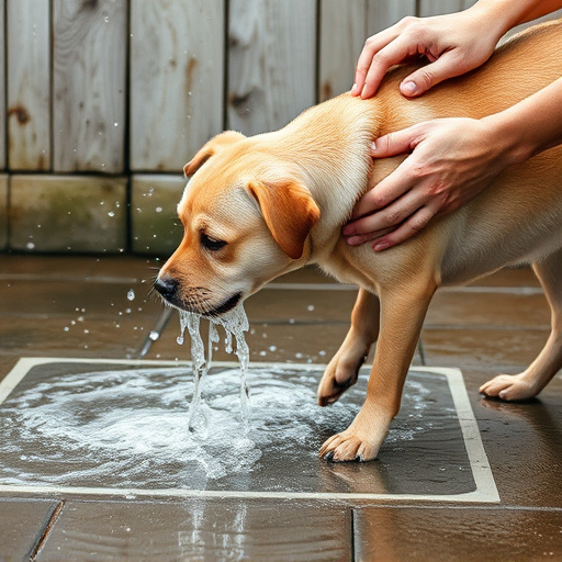 dog washing