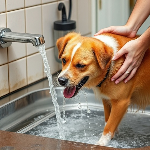 dog washing