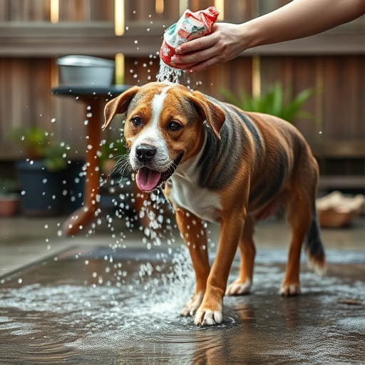 dog washing