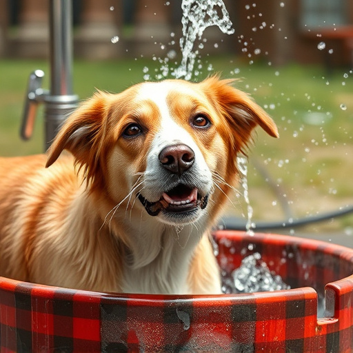 dog washing