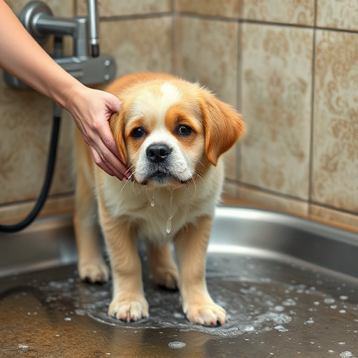 dog washing